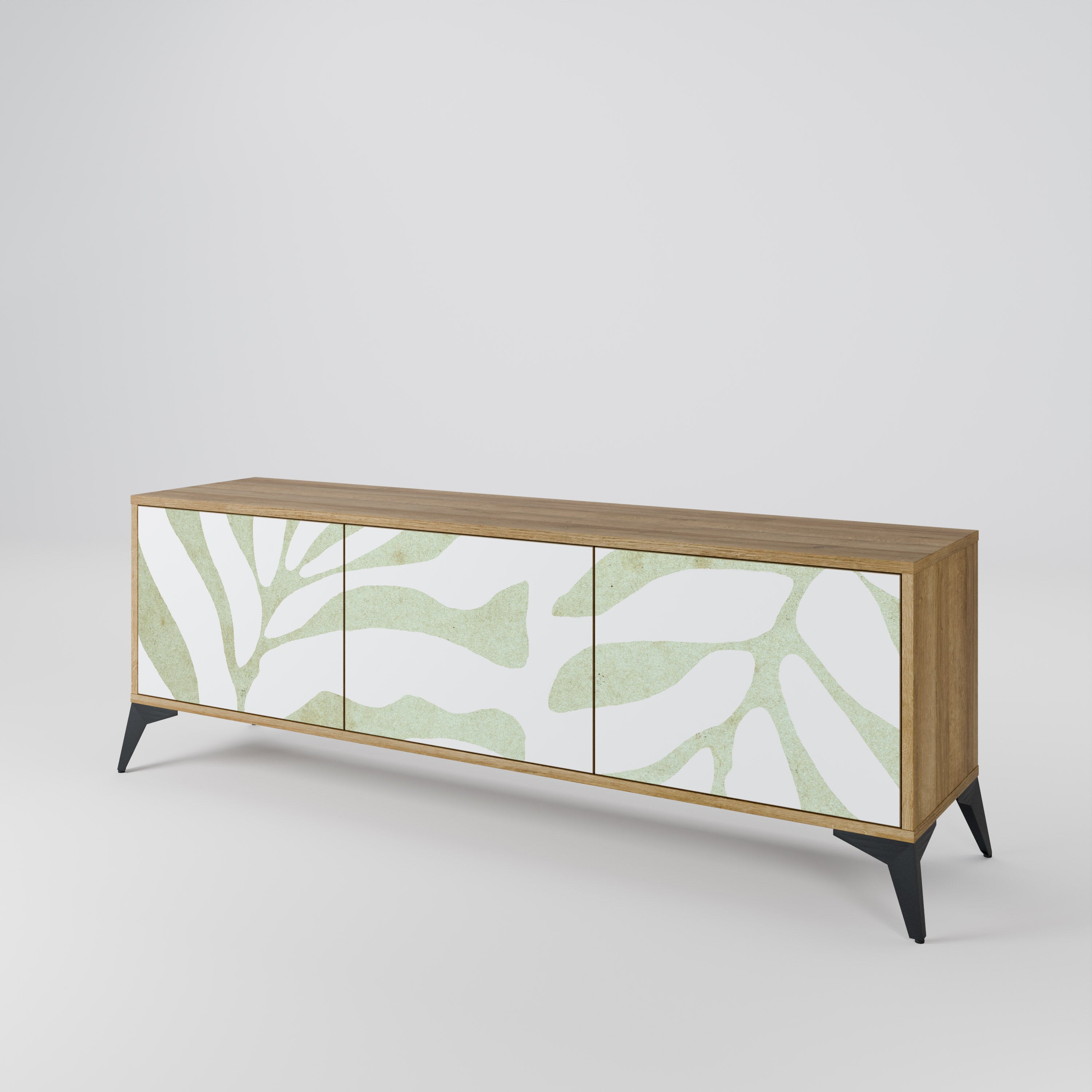 BOTANICAL SPARK TV-bänk med 3 dörrar
