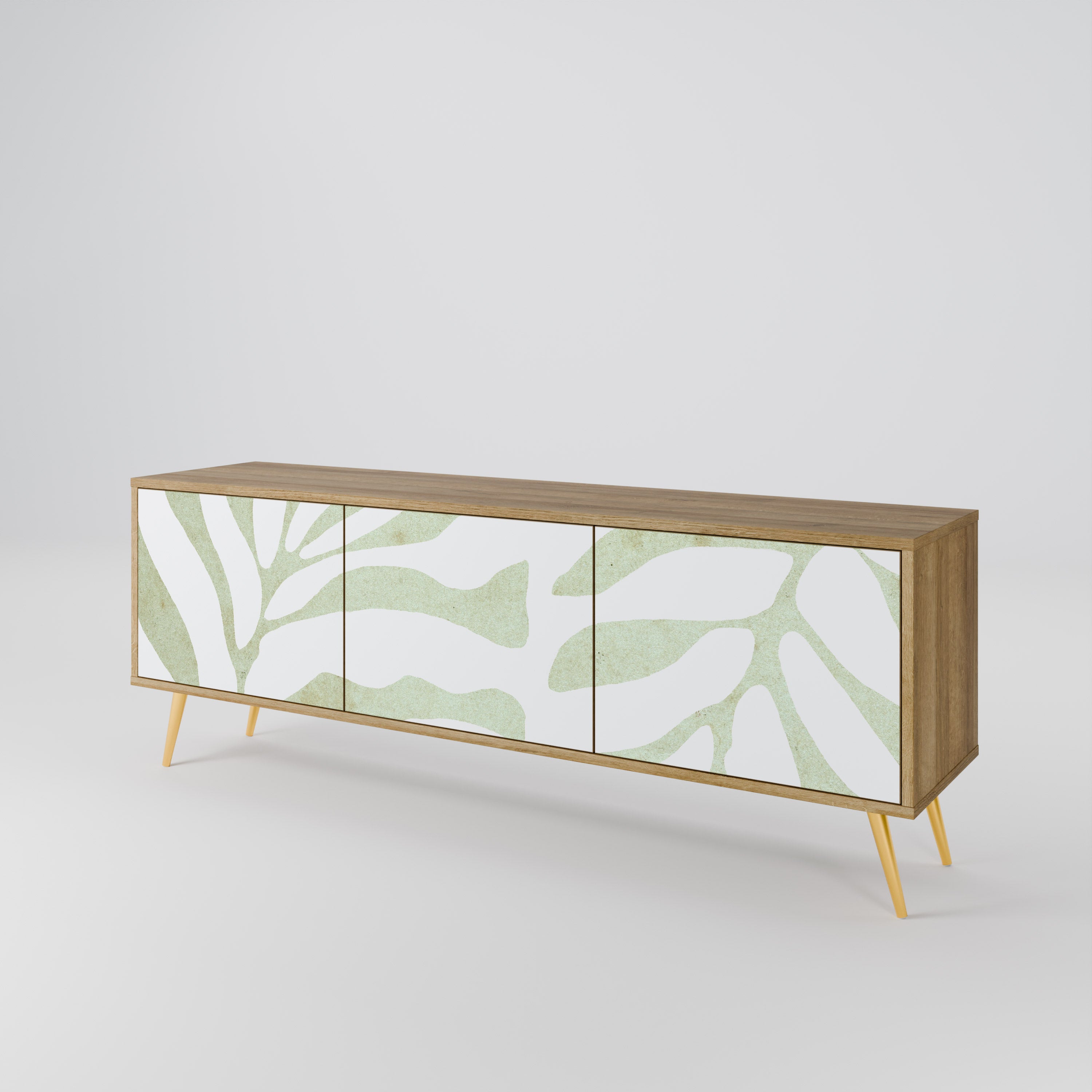 BOTANICAL SPARK TV-bänk med 3 dörrar