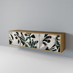 VERDURE FORMATION 3-Door TV Stand in Oak Effect