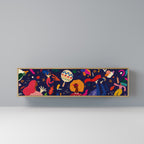 FESTIVE PLEASURES 3-Door TV Stand in Oak Effect