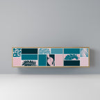 COMBINATION OF SHAPES 3-Door TV Stand in Oak Effect