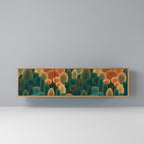 AUTUMN KALEIDOSCOPE 3-Door TV Stand in Oak Effect