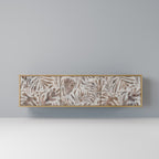 PASSING TIME 3-Door TV Stand in Oak Effect