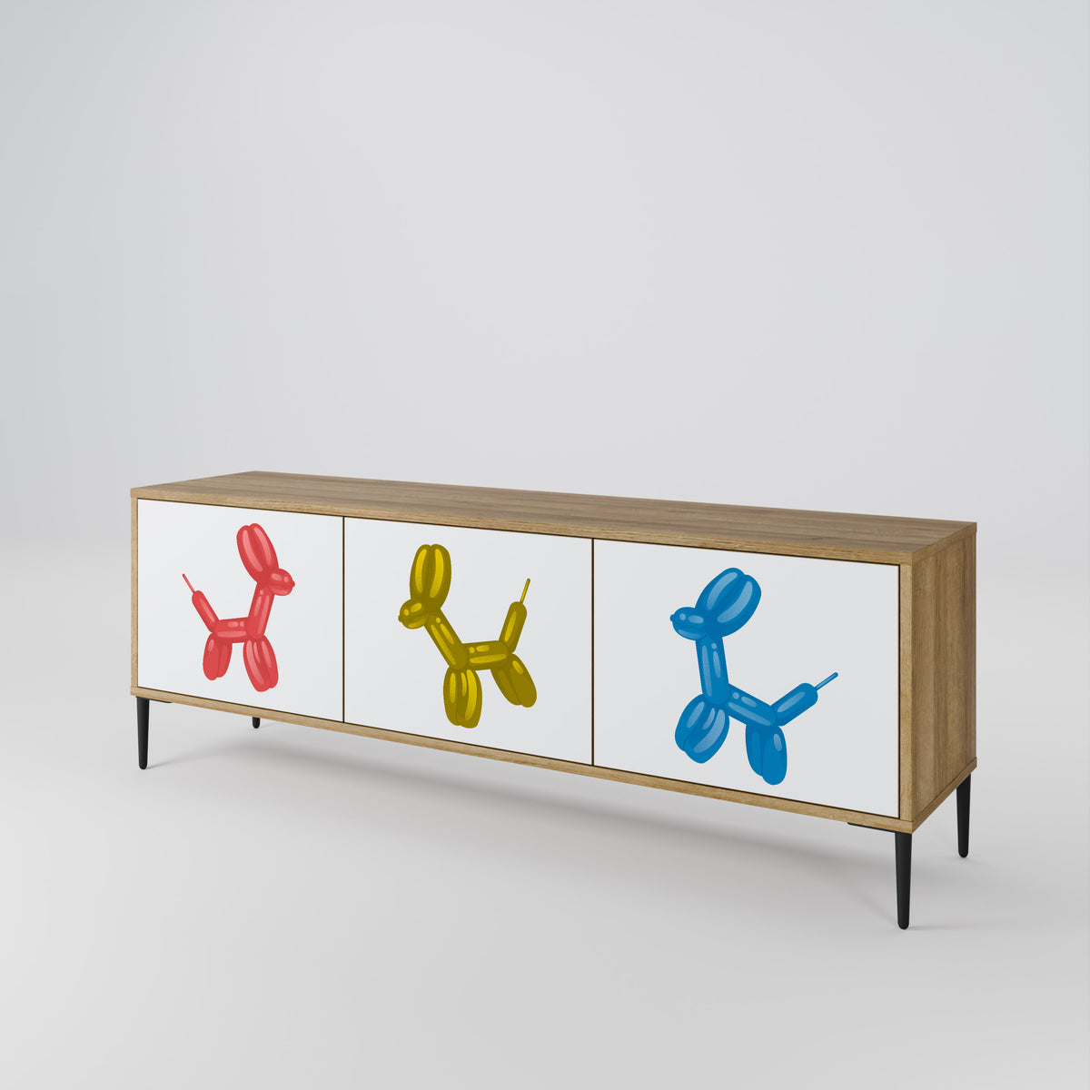 CHILDHOOD MEMORY TV-bänk med 3 dörrar