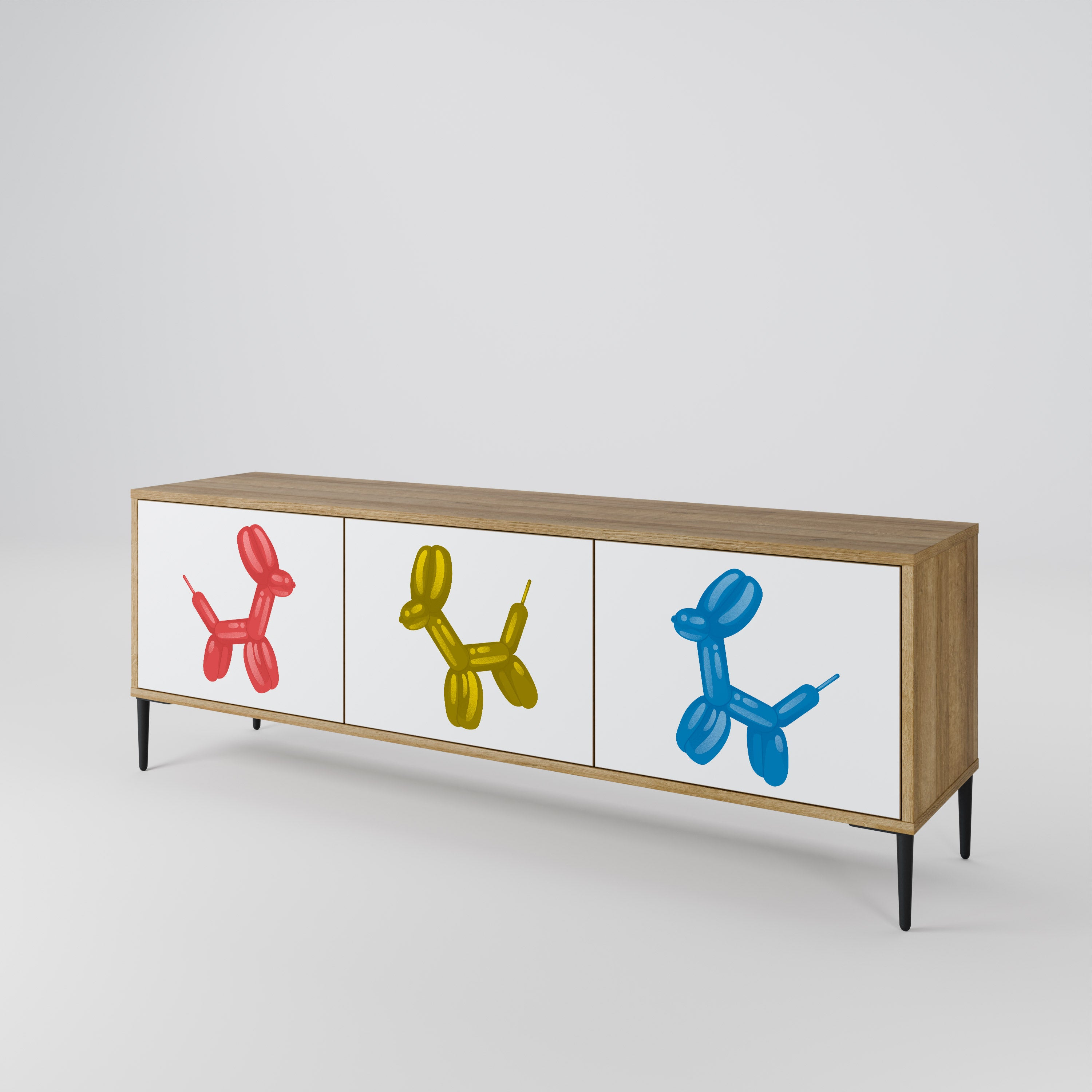 CHILDHOOD MEMORY TV-bänk med 3 dörrar