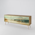 MORNING BY THE LAKE 3-Door TV Cabinet