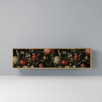 AVIAN GREENERY 3-Door TV Stand in Oak Effect