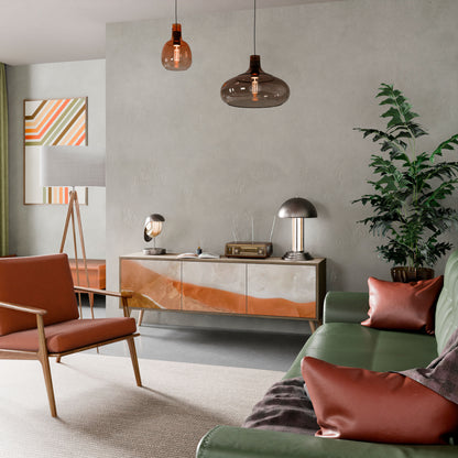 SANDHILLS SPLENDOR 3-dörrars TV-bänk i ekeffekt
