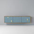 OUT OF CONTEXT 3-Door TV Stand in Oak Effect