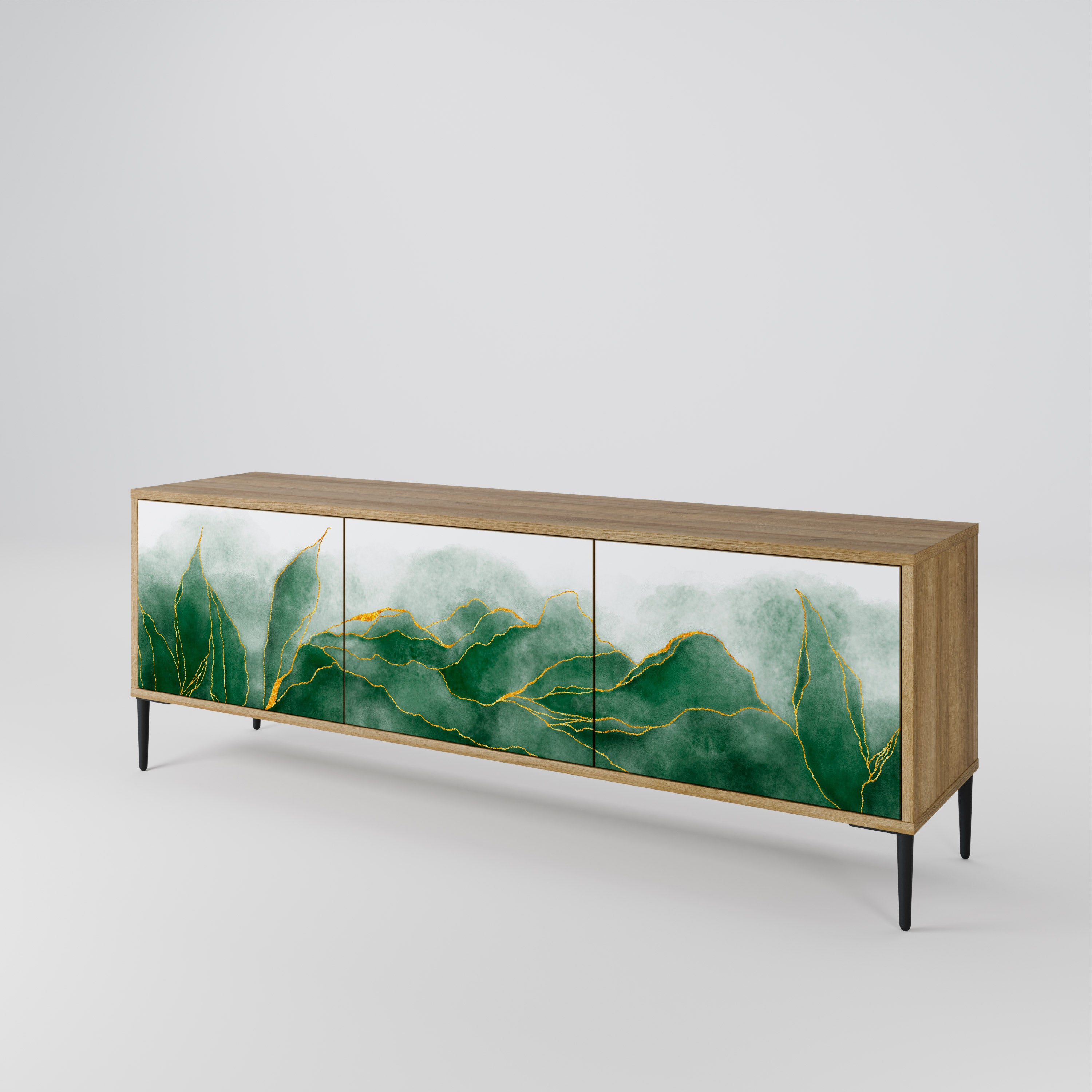 EXPENSIVE NATURE TV-bänk med 3 dörrar