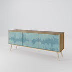 SKY WASH 3-Door TV Cabinet