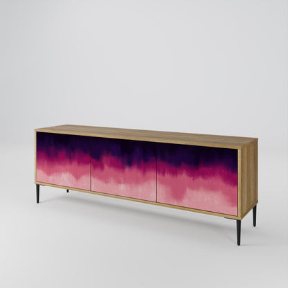 AURORA BOREALIS TV-bänk med 3 dörrar