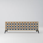 REFLECTION RANGE 3-Door TV Stand in Oak Effect