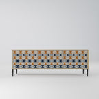 REFLECTION RANGE 3-Door TV Stand in Oak Effect