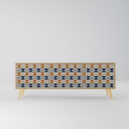 REFLECTION RANGE 3-Door TV Stand in Oak Effect