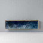 CELESTIAL FALL TV-bänk med 3 dörrar i ekeffekt