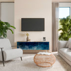 CELESTIAL FALL 3-Door TV Cabinet