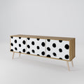 SLIPPING MINUTES 3-Door TV Cabinet