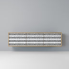 Nighty Melodies TV-bänk med 3 dörrar i ekeffekt