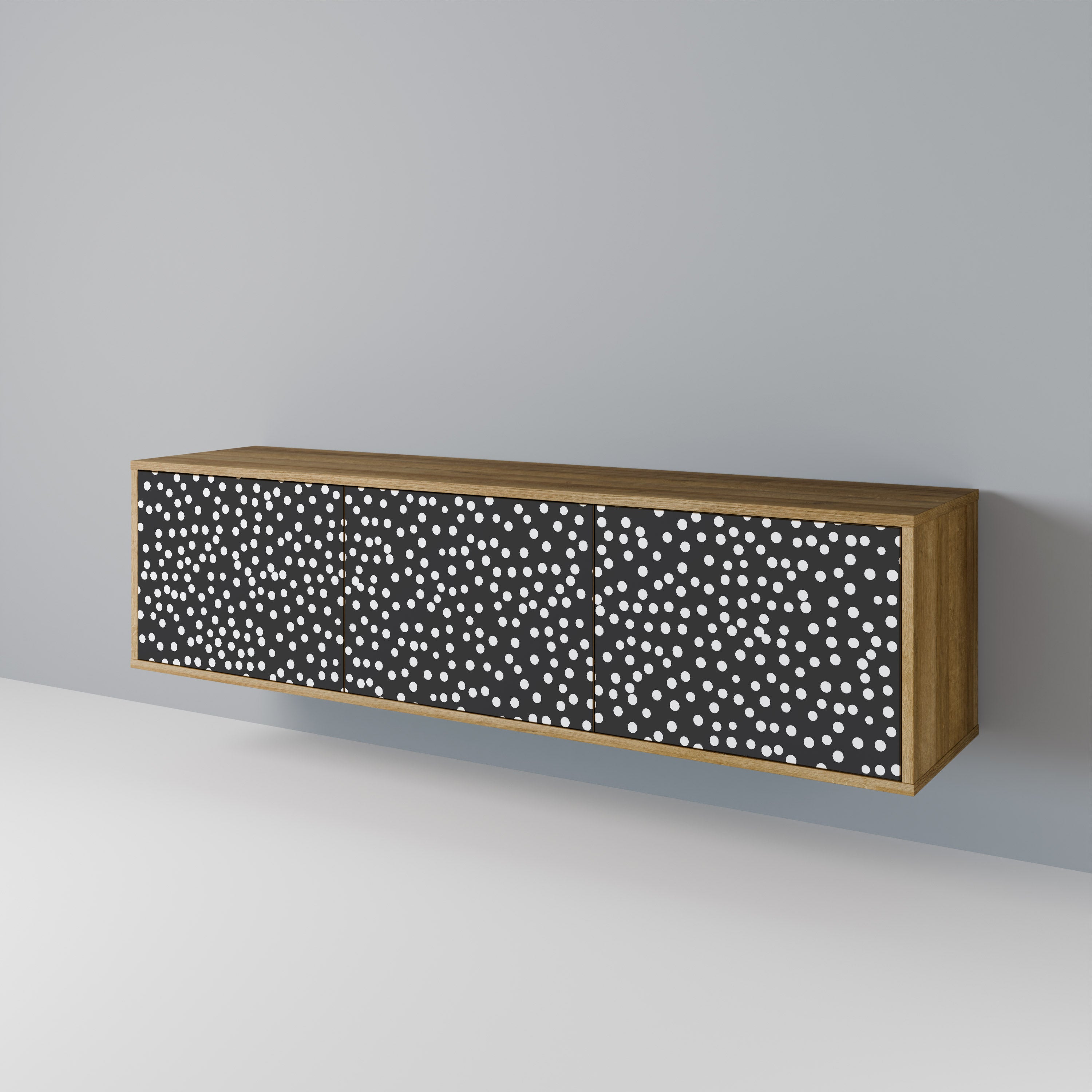 BLINDING LIGHTS TV-bänk med 3 dörrar