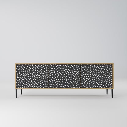 BLINDING LIGHTS 3-Door TV Stand in Oak Effect