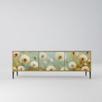 DREAMY MEADOW TV-bänk med 3 dörrar i ekeffekt