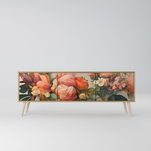 STYLISH BEAUTY TV-bänk med 3 dörrar