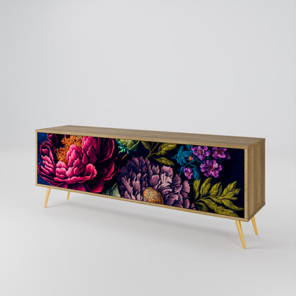 BLOOMING ELEGANCE TV-bänk med 3 dörrar