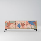 PASTEL DESTINY 3-Door TV Stand in Oak Effect