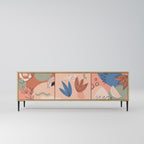 PASTEL DESTINY 3-Door TV Stand in Oak Effect