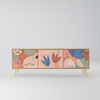 PASTEL DESTINY 3-Door TV Stand in Oak Effect