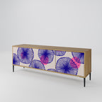 MAGIC NATURE 3-Door TV Stand in Oak Effect