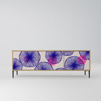 MAGIC NATURE 3-Door TV Stand in Oak Effect