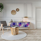 MAGIC NATURE 3-Door TV Stand in Oak Effect