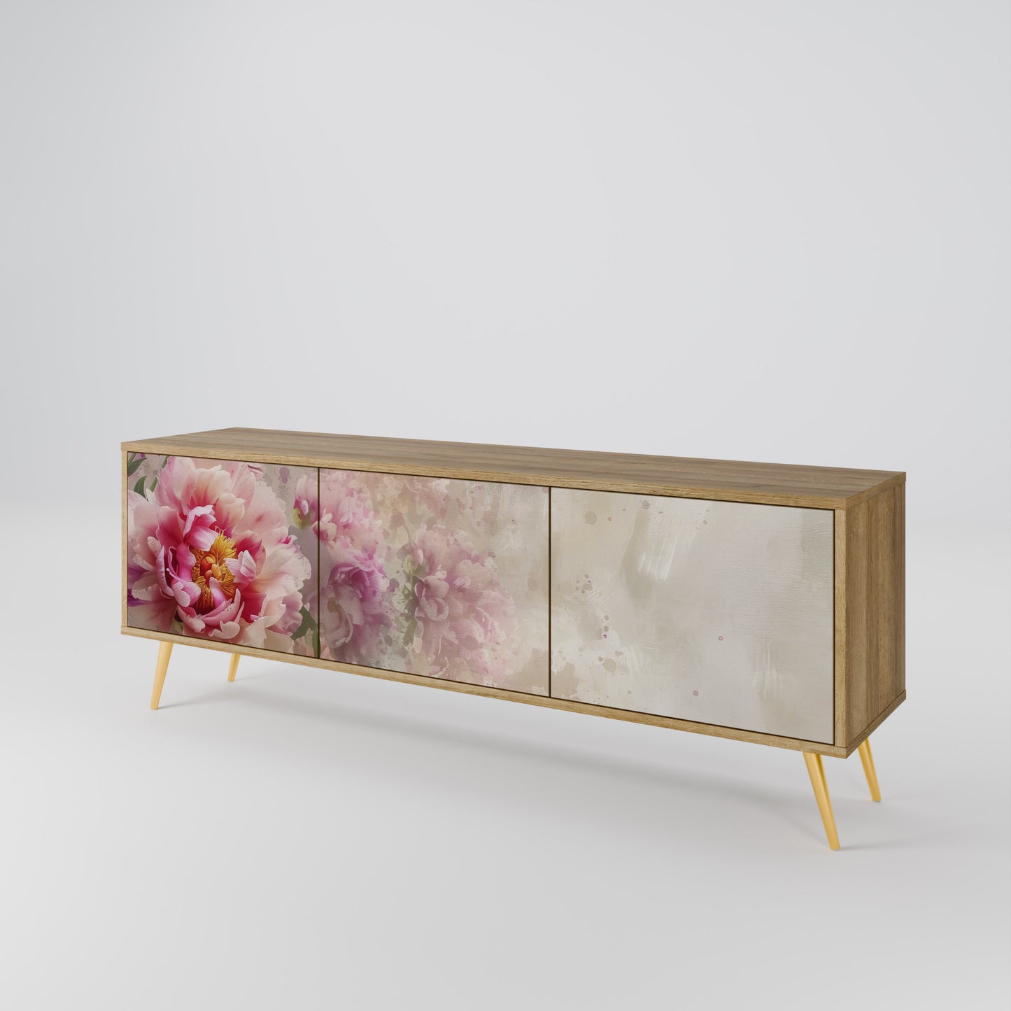 PEONY WHISPER TV-bänk med 3 dörrar