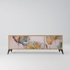 SOFTEN POPPY 3-Door TV Stand in Oak Effect