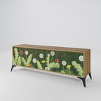 DANDELION AMUSE 3-Door TV Stand in Oak Effect
