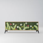 DANDELION AMUSE 3-Door TV Stand in Oak Effect