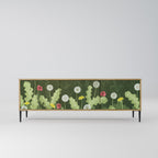 DANDELION AMUSE 3-Door TV Stand in Oak Effect