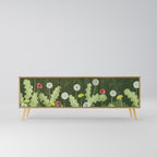 DANDELION AMUSE 3-Door TV Stand in Oak Effect