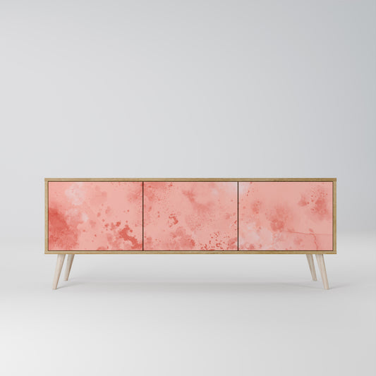 CRANE DANCE 3-Door TV Stand in Oak Effect