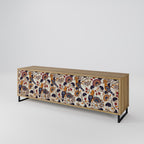 EMINENT HOOPOE TV-bänk med 3 dörrar i ekeffekt