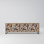 EMINENT HOOPOE TV-bänk med 3 dörrar i ekeffekt