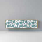 WATERSPOUT SONGIBIRD TV-bänk med 3 dörrar i ekeffekt