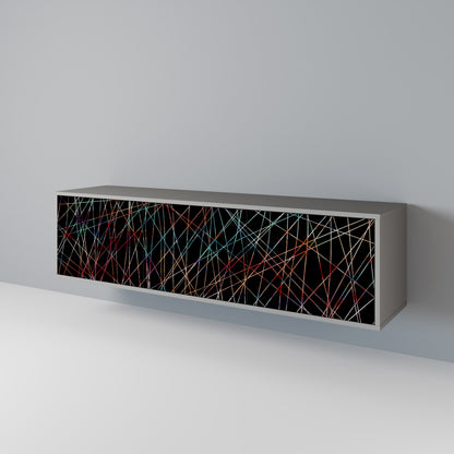 LUMINOUS SNARE TV-bänk med 3 dörrar