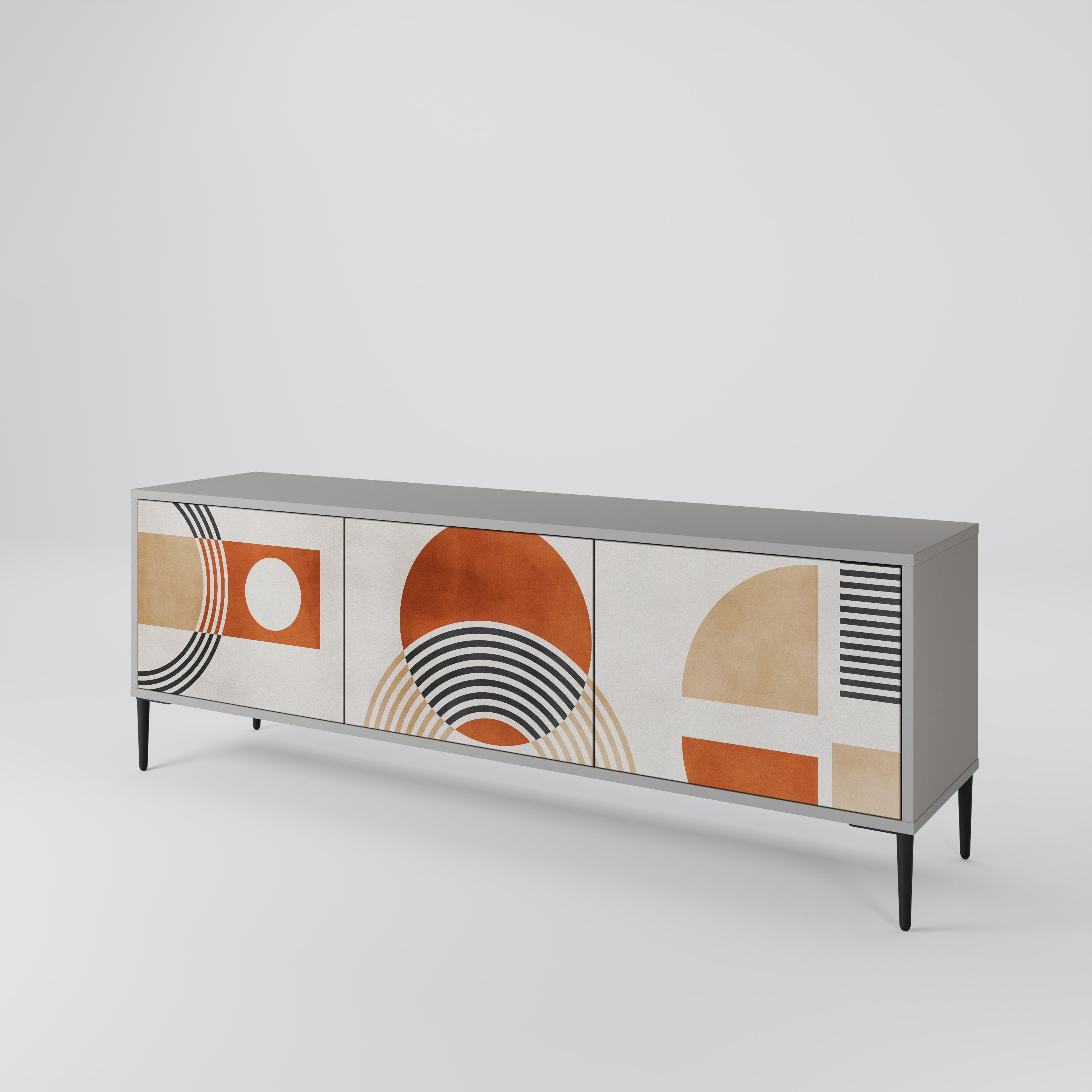 SPACE AROUND 3-Door TV Cabinet
