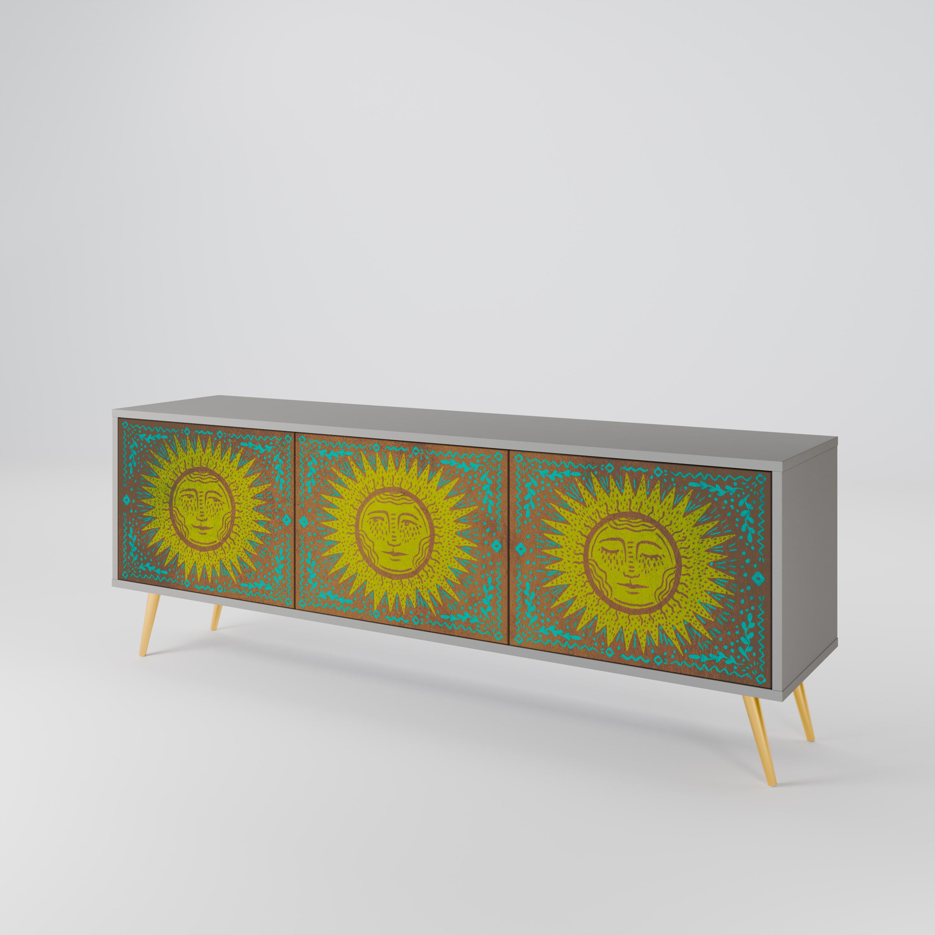 SUNSHINE EULOGY 3-Door TV Cabinet
