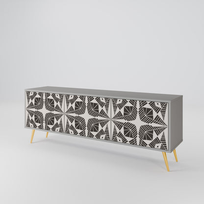 MONOCHROME NEXUS TV-bänk med 3 dörrar