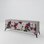 FLOWERET DREAM 3-Door TV Stand in Grey Finish