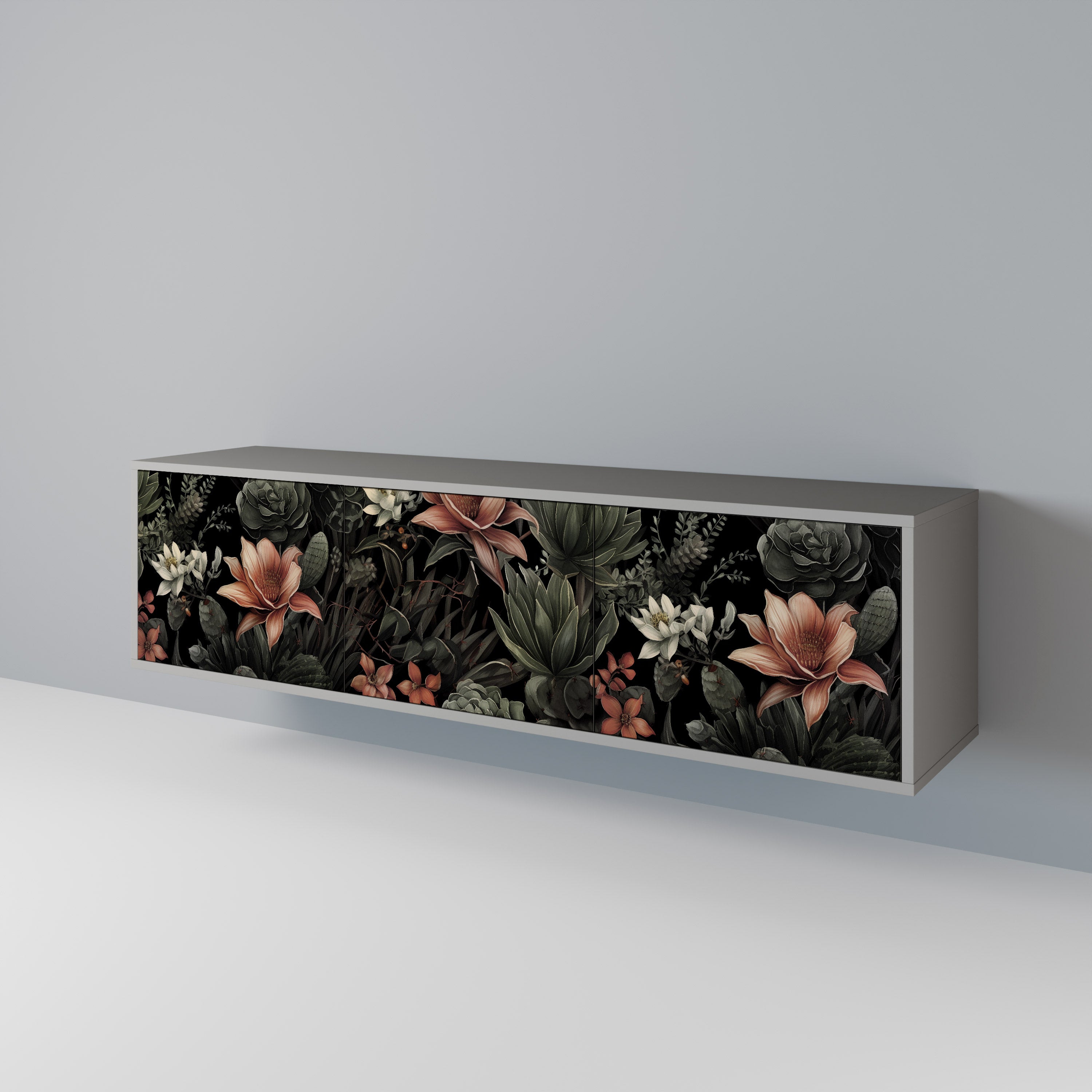 SECRET VERDURE TV-bänk med 3 dörrar